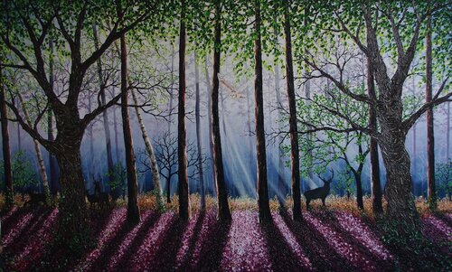 Twilight Dance di Hazel Thomson, Pittura in vendita su Singulart