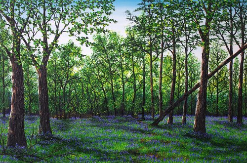 Glorious Spring Walk de Hazel Thomson, Pintura a la venta en Singulart