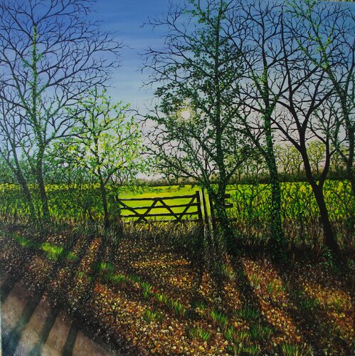 Morning Walk van Hazel Thomson, Schilderij te koop op Singulart