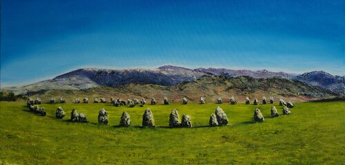 Castlerigg Stone Circle von Hazel Thomson, Malerei kaufen auf Singulart