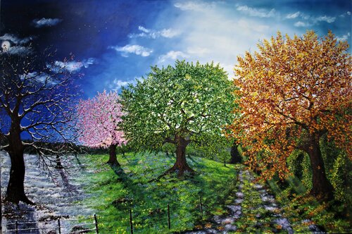 Changing Time von Hazel Thomson, Malerei kaufen auf Singulart