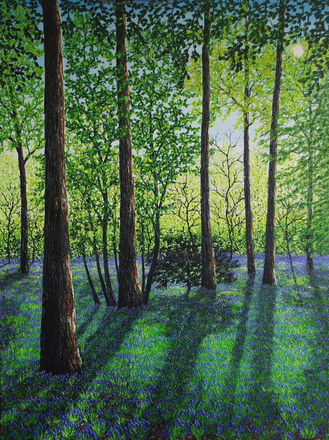 Springtime Shadows Hazel Thomson オリジナル絵画 販売中