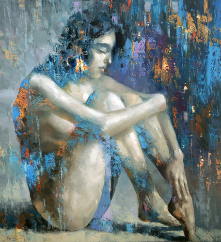 Spanish girl by Dmitry Spiros, Painting for Sale on Singulart