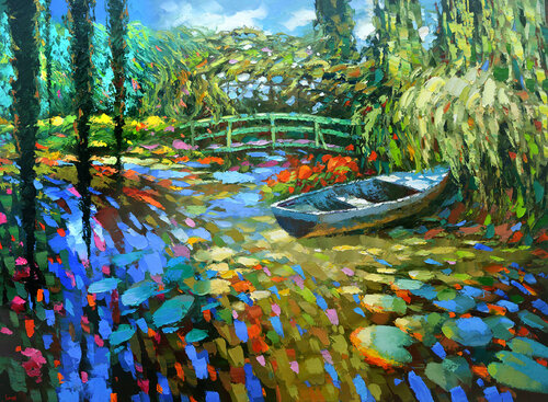 Fragrant herbs of the overgrown pond Dmitry Spiros