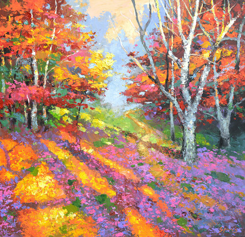 The last rays van Dmitry Spiros, Schilderij te koop op Singulart