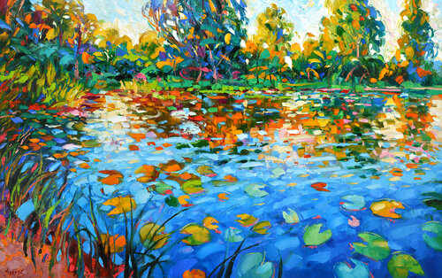 Sunset colors von Dmitry Spiros, Malerei kaufen auf Singulart