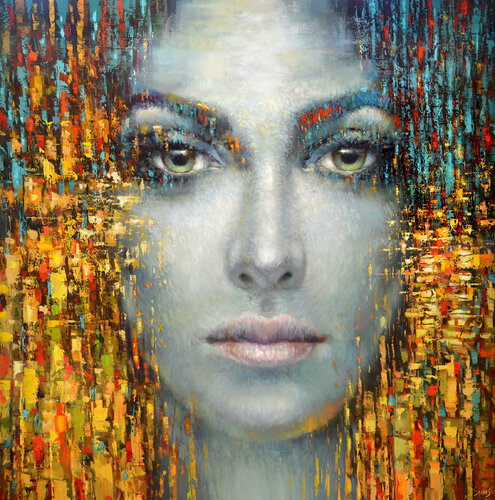 Afia 2 van Dmitry Spiros, Schilderij te koop op Singulart