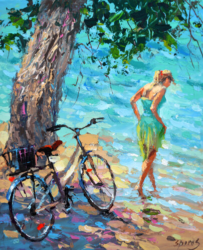 Sea wind di Dmitry Spiros, Pittura in vendita su Singulart