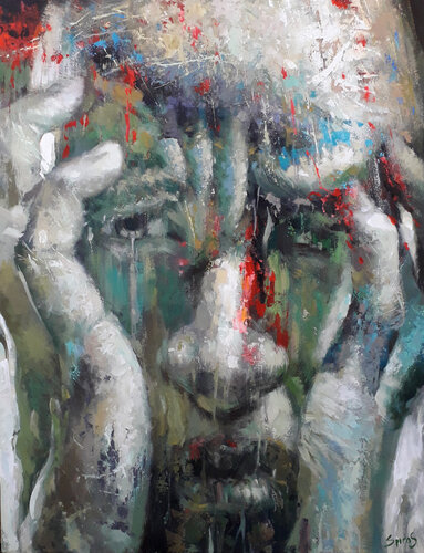 No war di Dmitry Spiros, Pittura in vendita su Singulart