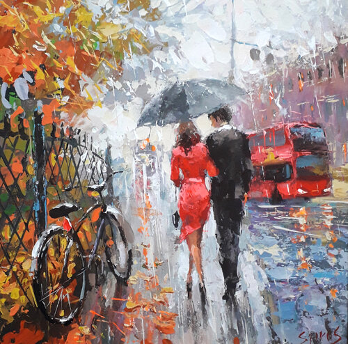 Autumn overture van Dmitry Spiros, Schilderij te koop op Singulart