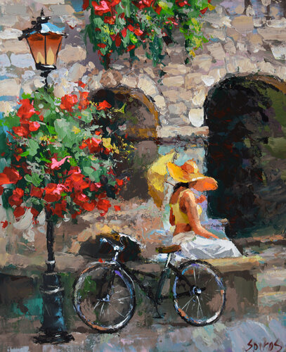 Waiting for you di Dmitry Spiros, Pittura in vendita su Singulart