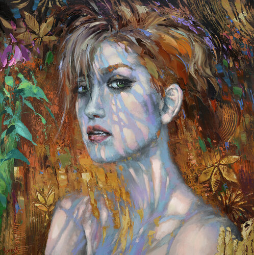 Flory di Dmitry Spiros, Pittura in vendita su Singulart