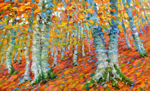 The Scents of Autumn by Dmitry Spiros, Painting for Sale on Singulart