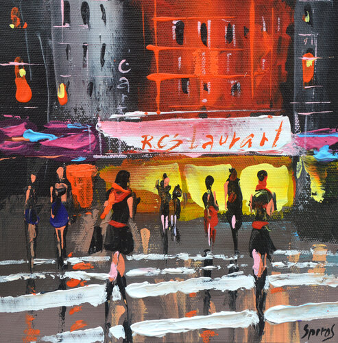 Ladies di Dmitry Spiros, Pittura in vendita su Singulart