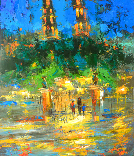 Luses de Merida by Dmitry Spiros, Painting for Sale on Singulart