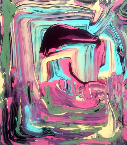 Abstract wave colors van Dmitry Spiros, Schilderij te koop op Singulart