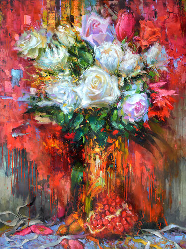 Amorphous still life van Dmitry Spiros, Schilderij te koop op Singulart