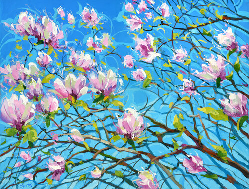 Spring tree di Dmitry Spiros, Pittura in vendita su Singulart