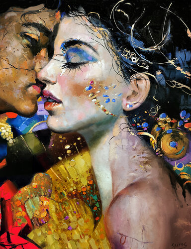 Lovers di Dmitry Spiros, Pittura in vendita su Singulart