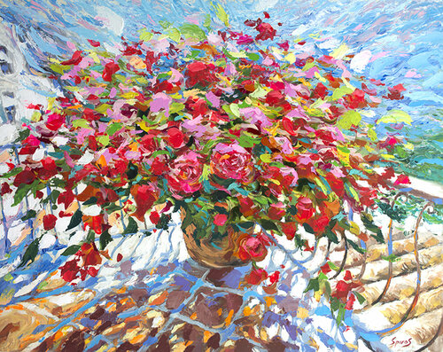 Flowers on the balcony 2 Dmitry Spiros