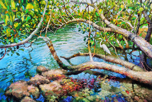 Garza by Dmitry Spiros, Painting for Sale on Singulart
