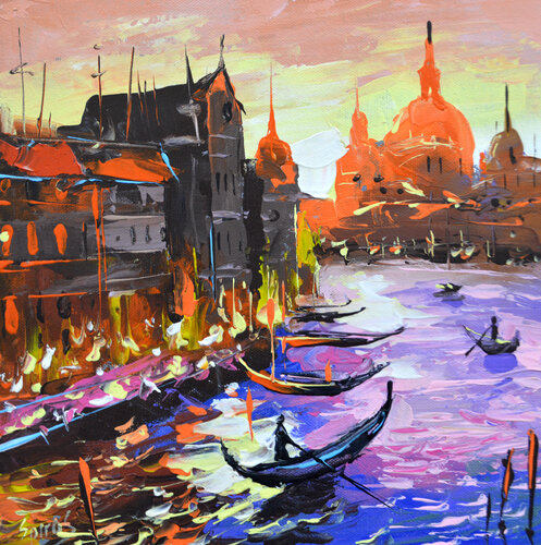 Velvet Venice #2 von Dmitry Spiros, Malerei kaufen auf Singulart