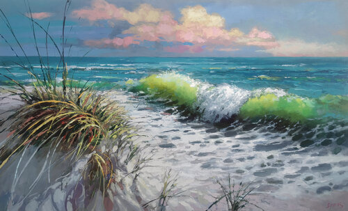 Dune beach at sunset 2 Dmitry Spiros