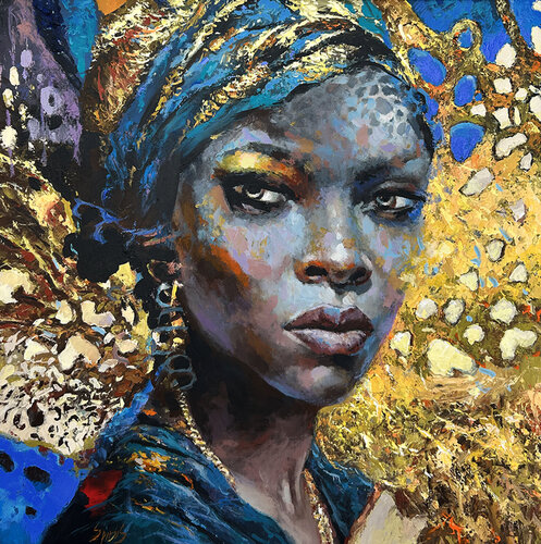 Imani von Dmitry Spiros, Malerei kaufen auf Singulart