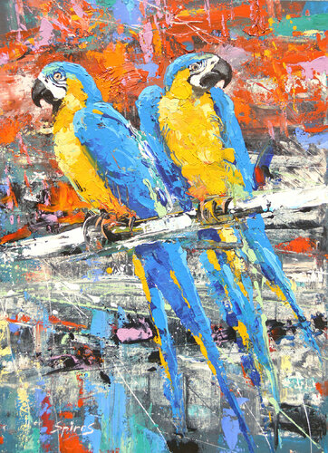 Guacamayas von Dmitry Spiros, Malerei kaufen auf Singulart
