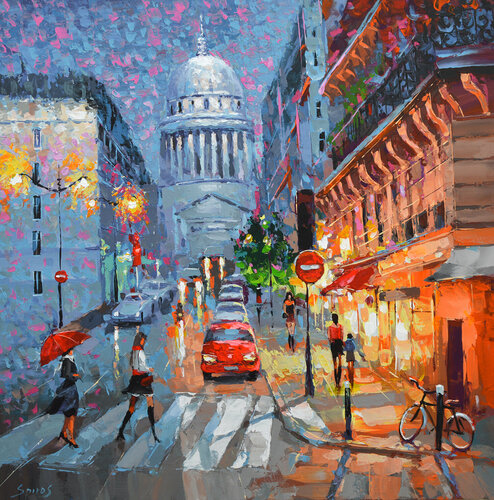 Night Pantheon. Paris Dmitry Spiros