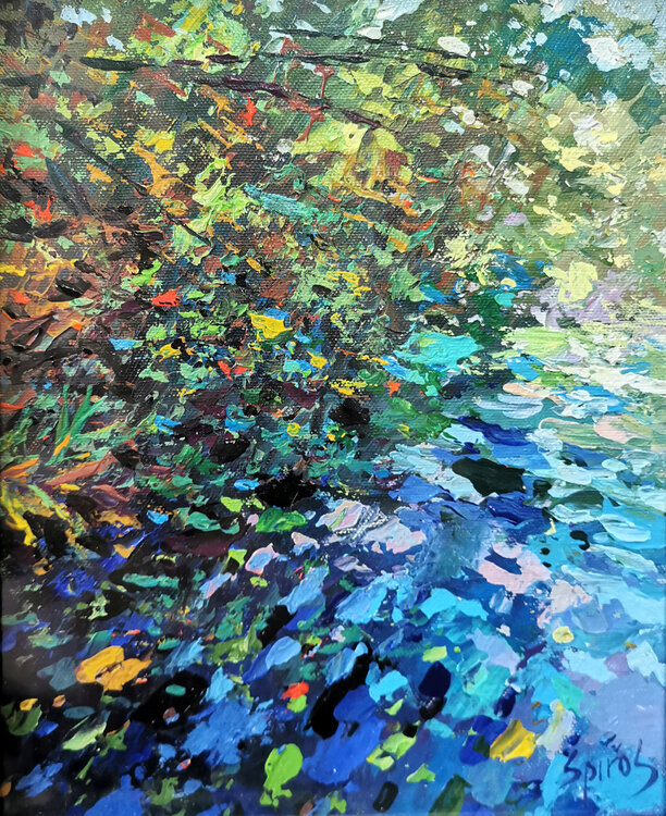 In the shade of the bushes Dmitry Spiros