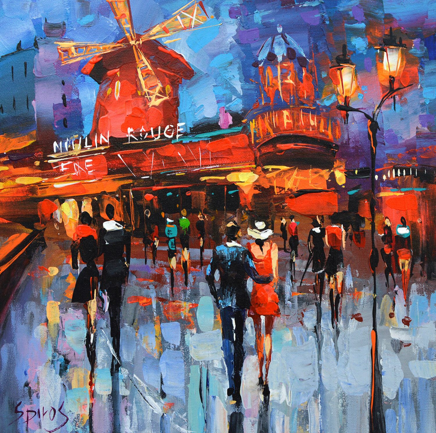 Evening. Moulin Rouge Dmitry Spiros