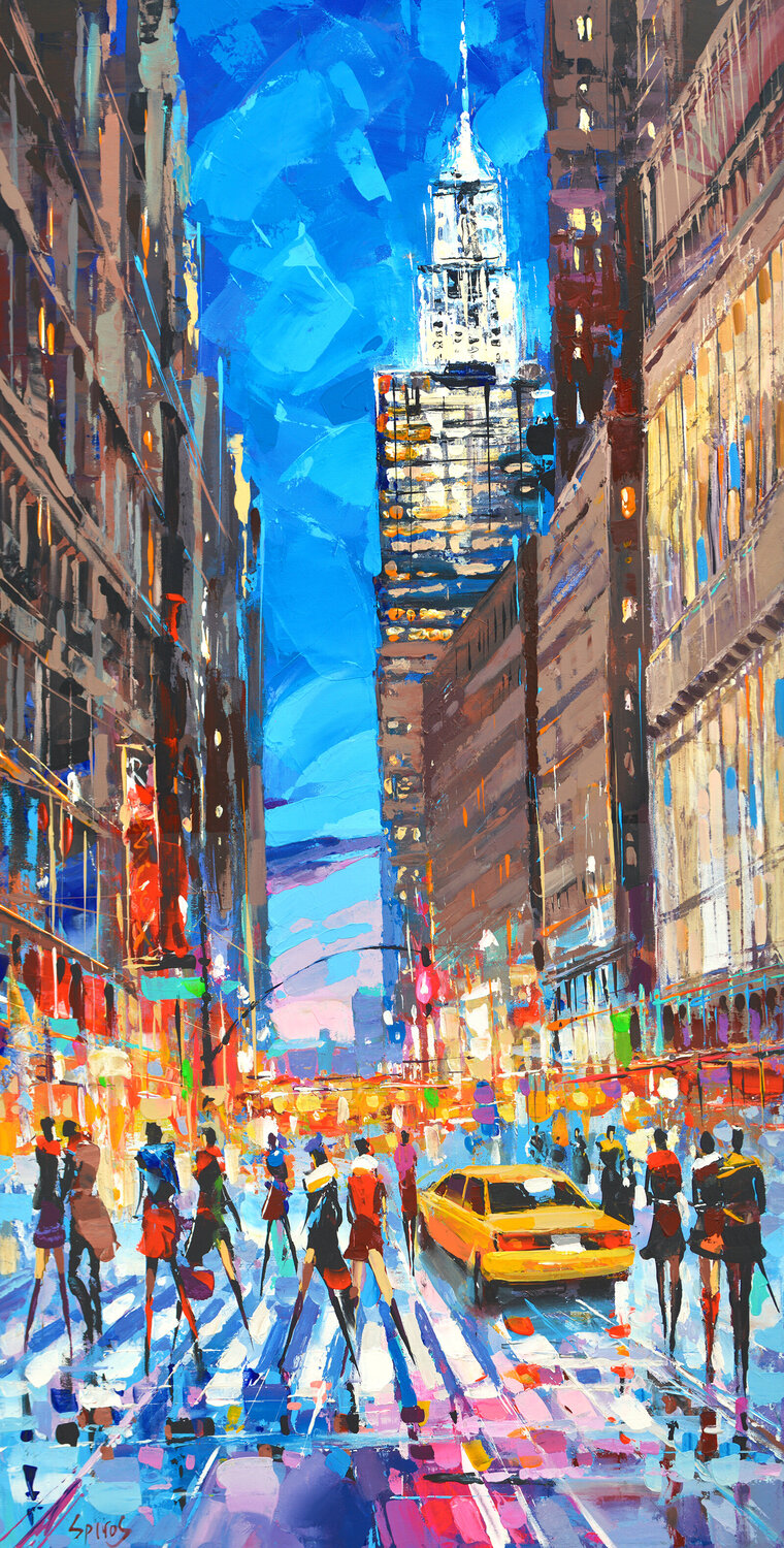 Evening bustle Dmitry Spiros