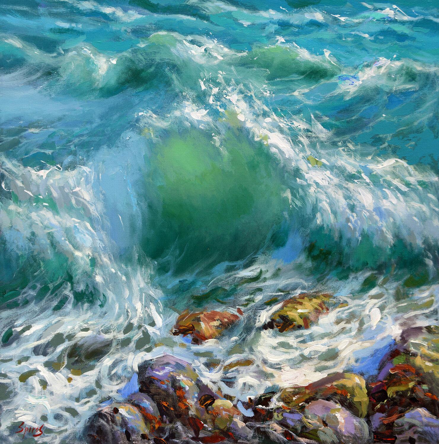 "Caribbean wave" Dmitry Spiros