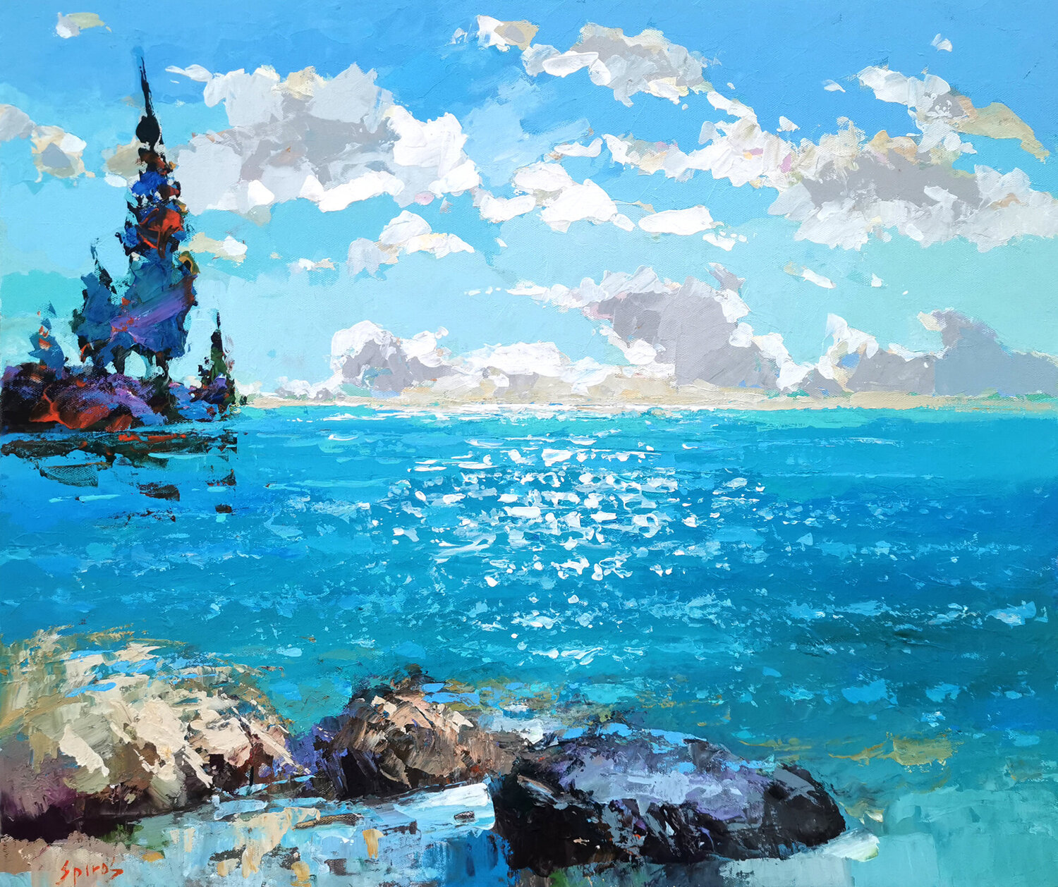 Day by the sea Dmitry Spiros