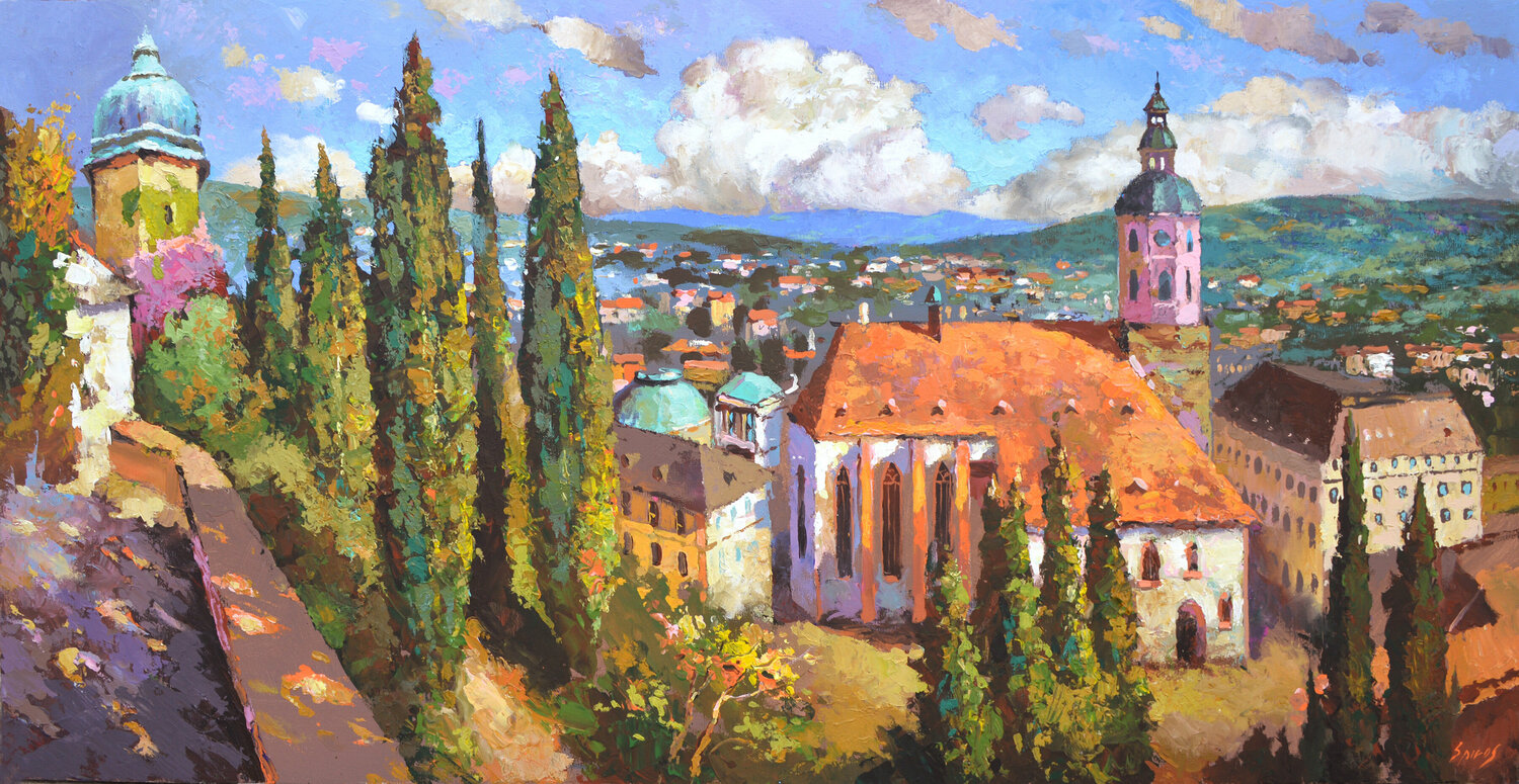 Spring evening in Baden-Baden Dmitry Spiros