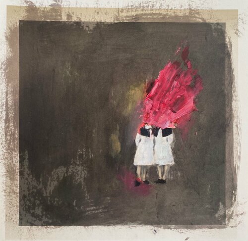 Two Nurse Friends II von Susan Greeff, Werk auf Papier kaufen auf Singulart