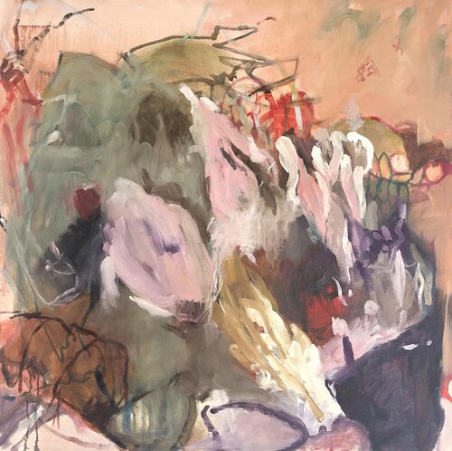 Echoes of the in-between di Susan Greeff, Pittura in vendita su Singulart