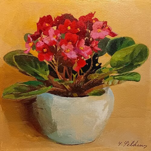 Flowers di Yakov Feldman, Pittura in vendita su Singulart