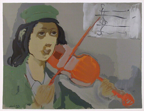 Pour Stempeniou de Cholem Aleikhem 12 di Mané-Katz, Stampa in vendita su Singulart