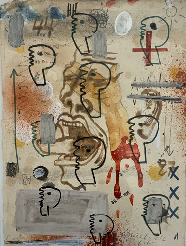 Untitled by Norbert Fleischer, Work on Paper for Sale on Singulart