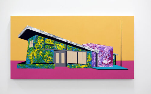 Deconstructed Architecture LT-22-03 par Lee Tal, Peinture en vente sur Singulart