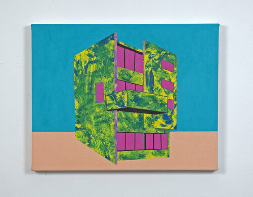 Deconstructed Architecture LT-06-20 di Lee Tal, Pittura in vendita su Singulart