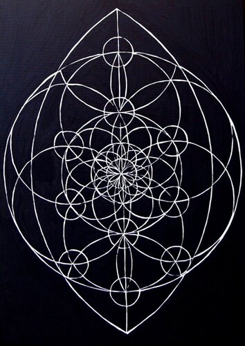 Flower of Life by C. Finley, 회화 for Sale on Singulart