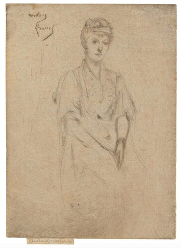 Portrait of Mrs. Cyprian Williams in Fancy Dress van Theodore Roussel, Afdruk te koop op Singulart