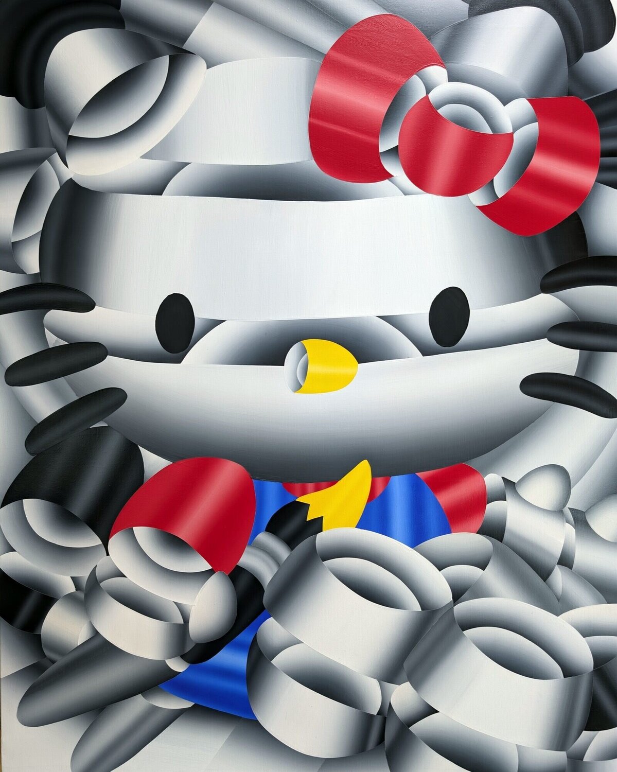 Artist Kitty Geoffrey Bouillot Dipinto originale in vendita