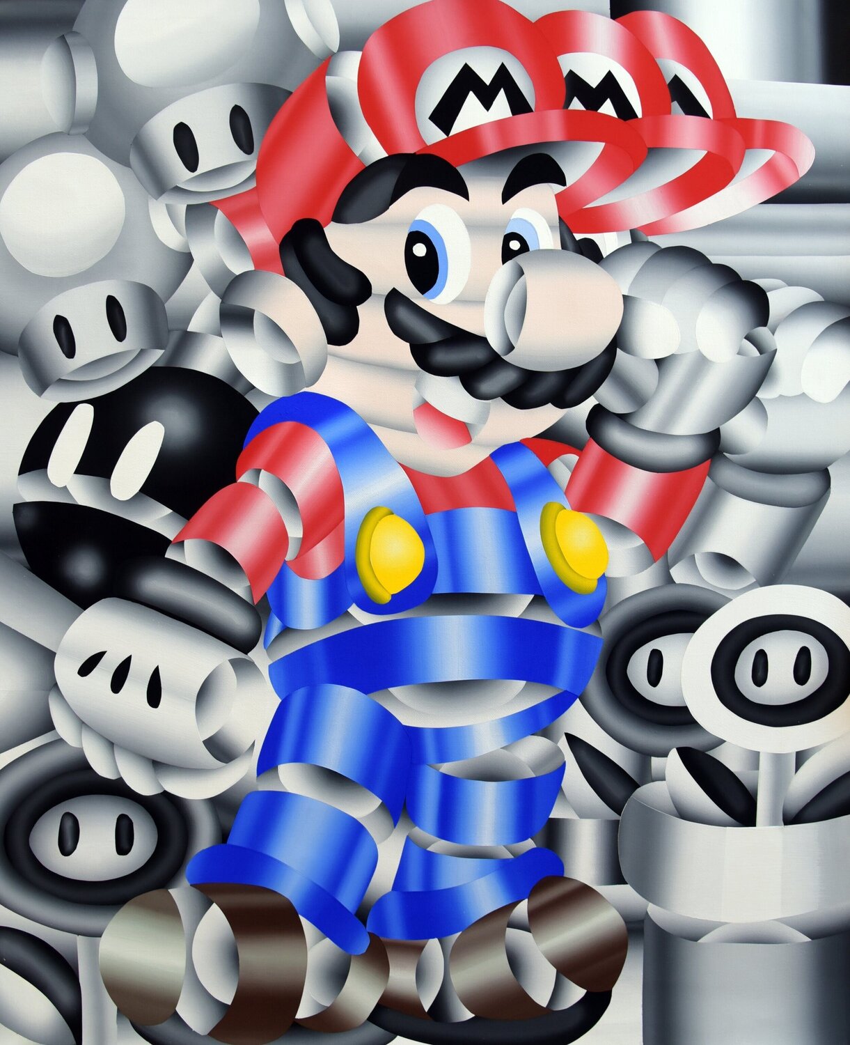 Mario Wonderland Geoffrey Bouillot Stampa in vendita