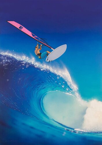 Flyin' High par Bern Foster, Œuvre sur papier en vente sur Singulart