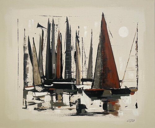 The Stowaway in my heart par Carmen CARPENA, Peinture en vente sur Singulart