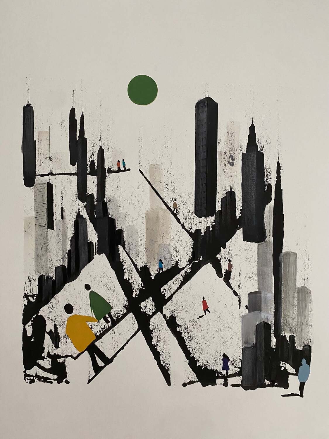 Whispers of the chromatic silence Carmen CARPENA Dipinto originale in vendita